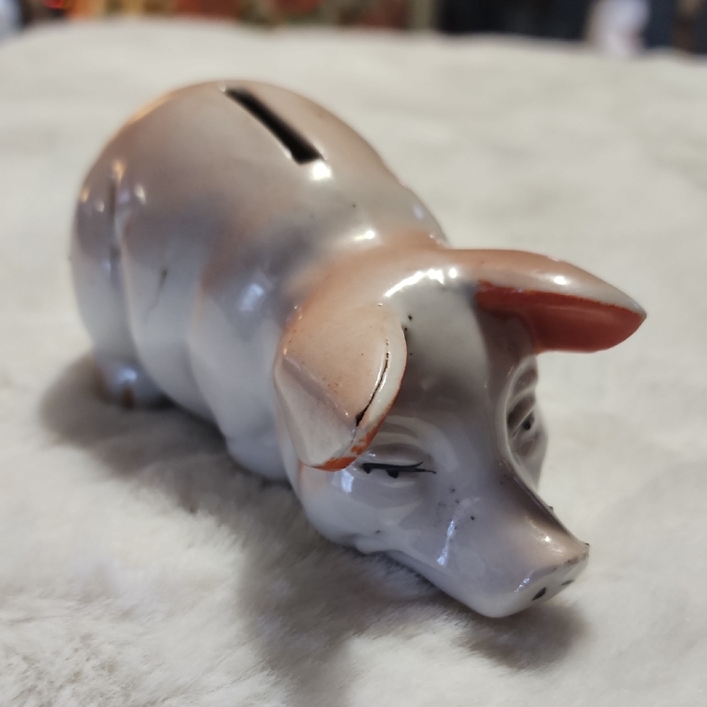 Vintage  Japan Piggy Bank "Smash Bank ". 1940 - 1950s.